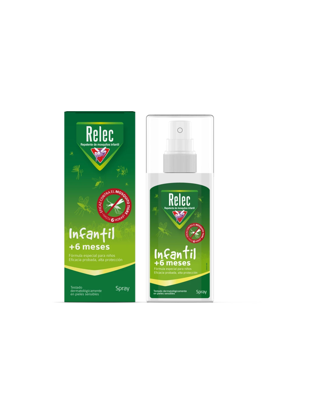 RELEC SPRAY INFANTIL +6 MESES REPELENTE MOSQUITOS 100ML 3 RELEC SPRAY INFANTIL +6 MESES REPELENTE MOSQUITOS 100ML