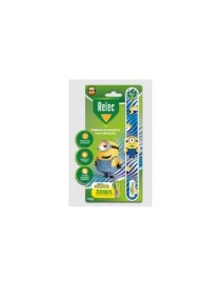 RELEC PULSERA AROMATICA CITRONELA MINIONS AZUL