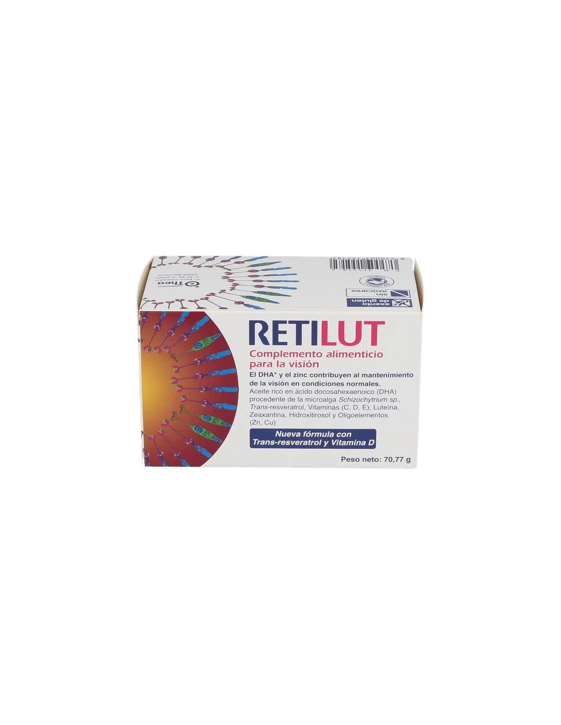 RETILUT 60 CAPSULAS 3 RETILUT 60 CAPSULAS