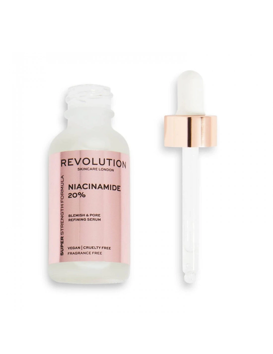 REVOLUTION SKINCARE NIACINAMIDE 20% BLEMISH & PORE REFINING SERUM 30 ML 3 REVOLUTION SKINCARE NIACINAMIDE 20% BLEMISH & PORE REFINING SERUM 30 ML