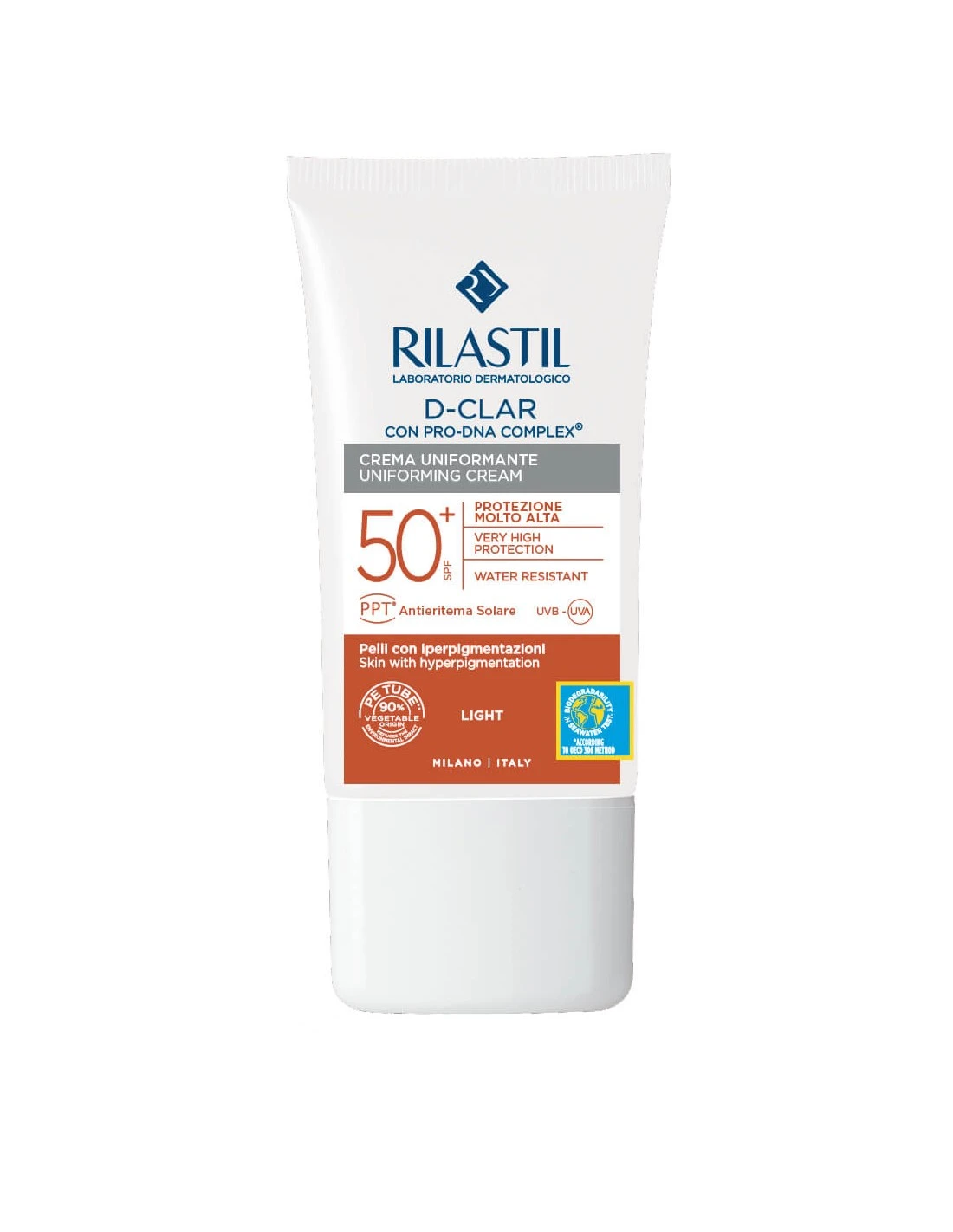 RILASTIL SUN SYSTEM D-CLAR CREMA UNIFICANTE LIGHT SPF50+ 40ML 3 RILASTIL SUN SYSTEM D-CLAR CREMA UNIFICANTE LIGHT SPF50+ 40ML