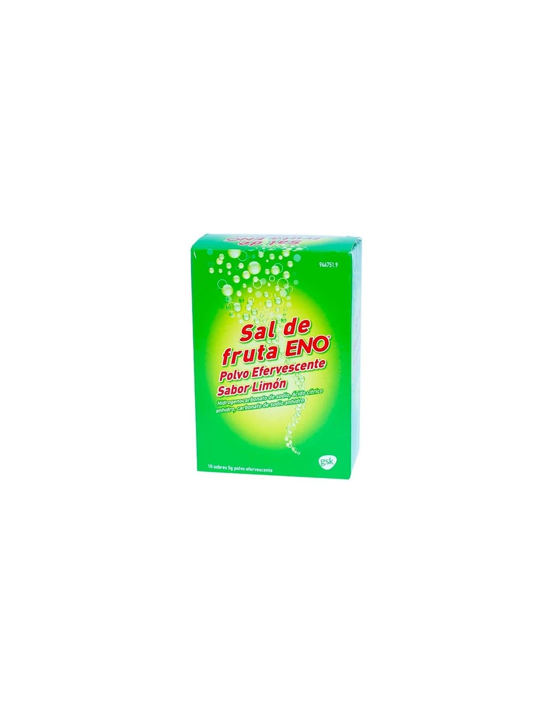 SAL DE FRUTA ENO 5 G 10 SOBRES POLVO EFERVESCENTE (SABOR LIMON) 3 SAL DE FRUTA ENO 5 G 10 SOBRES POLVO EFERVESCENTE (SABOR LIMON)