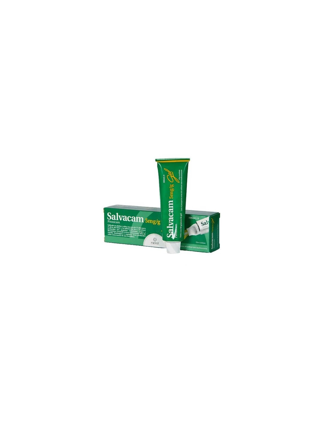 SALVACAM 5 Mg/g GEL CUTANEO 1 TUBO 60 G 3 SALVACAM 5 Mg/g GEL CUTANEO 1 TUBO 60 G