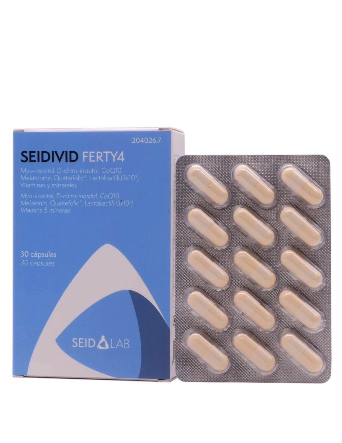 SEIDIVID FERTY4 30 CAPSULAS 3 SEIDIVID FERTY4 30 CAPSULAS