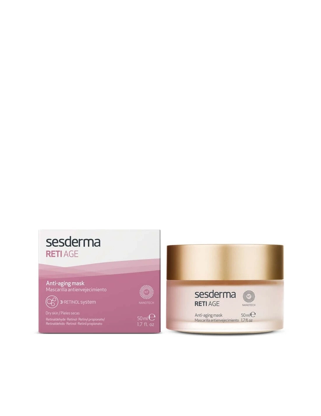 SESDERMA RETI AGE MASCARILLA ANTIENVEJECIMIENTO 50ML 3 SESDERMA RETI AGE MASCARILLA ANTIENVEJECIMIENTO 50ML