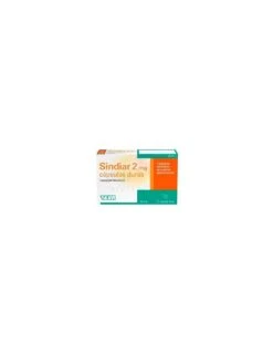 SINDIAR 2 MG 20 CAPSULAS DURAS