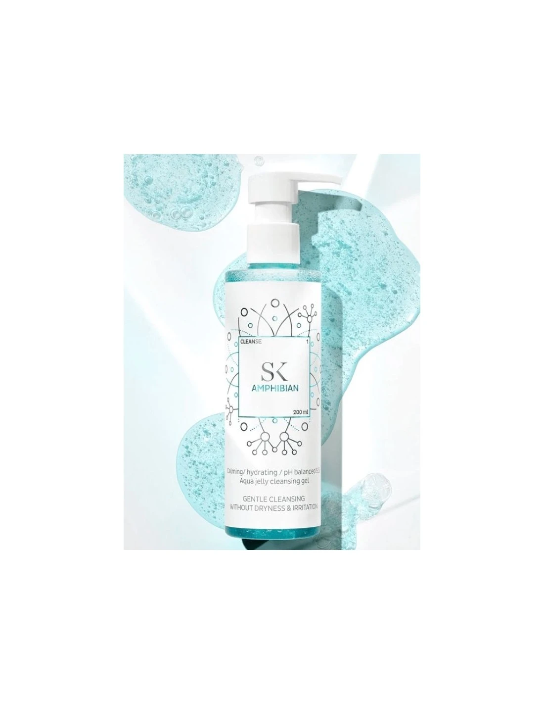 SKINTEGRA AMPHIBIAN GEL LIMPIADOR 200ML 4 SKINTEGRA AMPHIBIAN GEL LIMPIADOR 200ML - Imagen 2