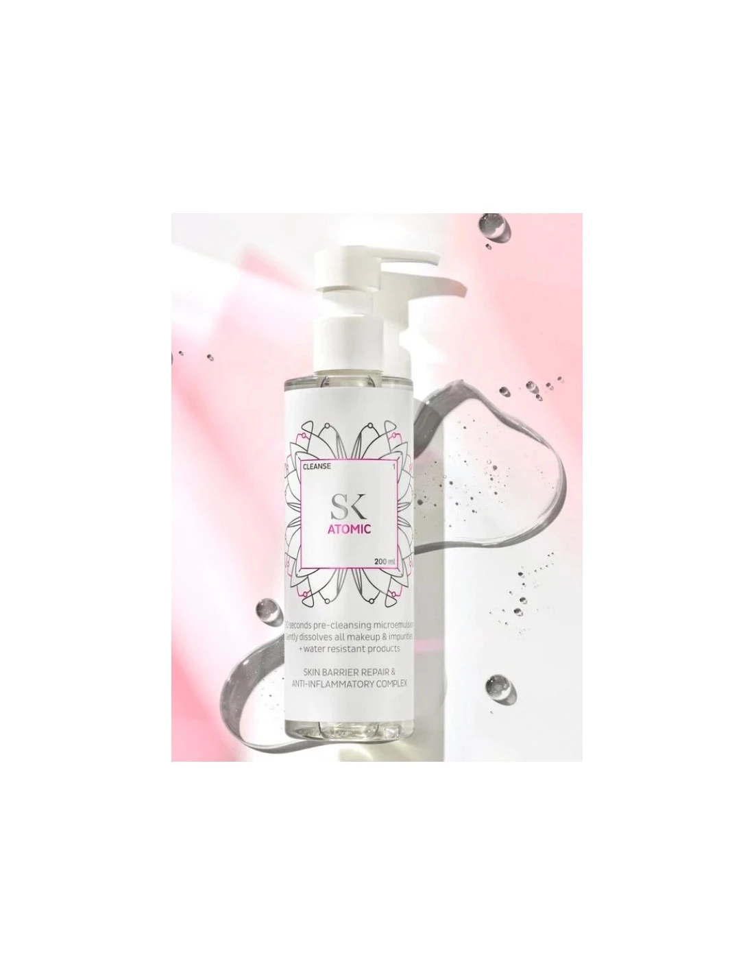 SKINTEGRA ATOMIC DESMAQUILLANTE 200ML 4 SKINTEGRA ATOMIC DESMAQUILLANTE 200ML - Imagen 2