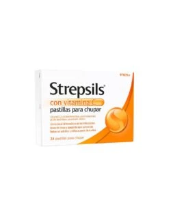 STREPSILS CON VITAMINA C PASTILLAS PARA CHUPAR