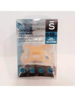 SUAVINEX ZERO ZERO CHUPETE DISEÑO AIREADO SILICONA 6 - 18 MESES