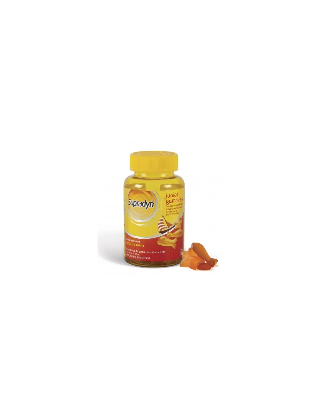SUPRADYN JUNIOR GUMMIES 30 CARAMELOS 3 SUPRADYN JUNIOR GUMMIES 30 CARAMELOS