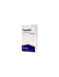 TAVONIN 120 MG 15 COMPRIMIDOS RECUBIERTOS CON PELICULA