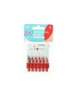 TEPE CEPILLO INTERDENTAL 0,5 SIZE 2 ROJO