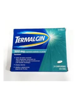 TERMALGIN 500 MG 24 COMPRIMIDOS RECUBIERTOS