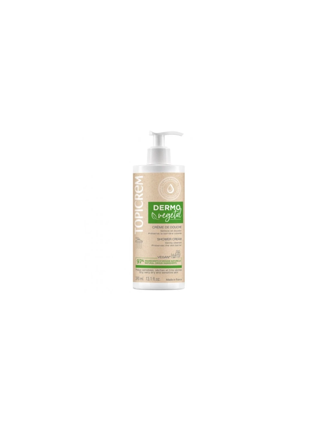 TOPICREM DERMOVEGETAL CREMA DE DUCHA 390ML 3 TOPICREM DERMOVEGETAL CREMA DE DUCHA 390ML