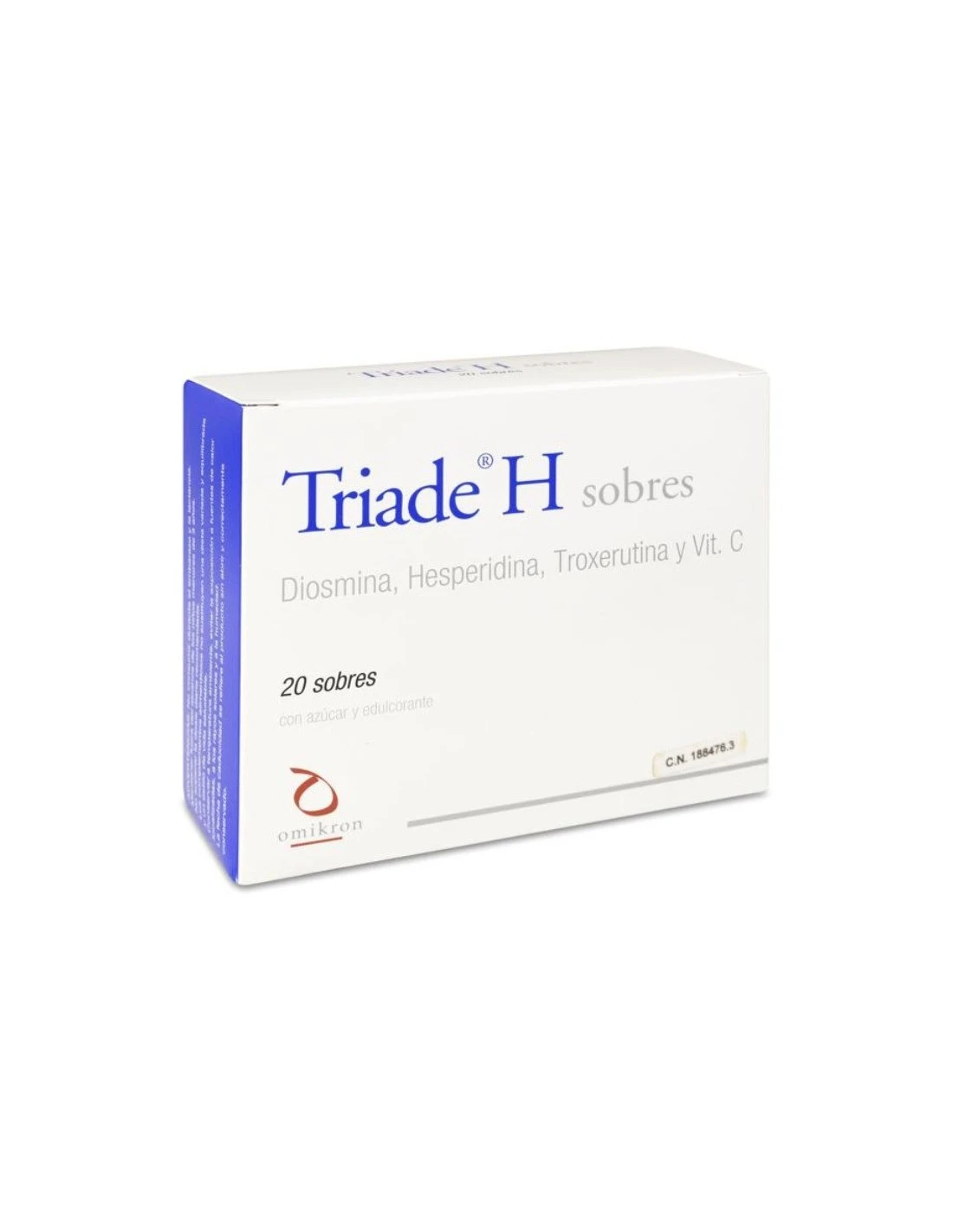 TRIADE H 20 SOBRES 3 TRIADE H 20 SOBRES