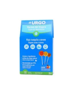 URGO MAREOS DEL VIAJERO 10 PIRULETAS