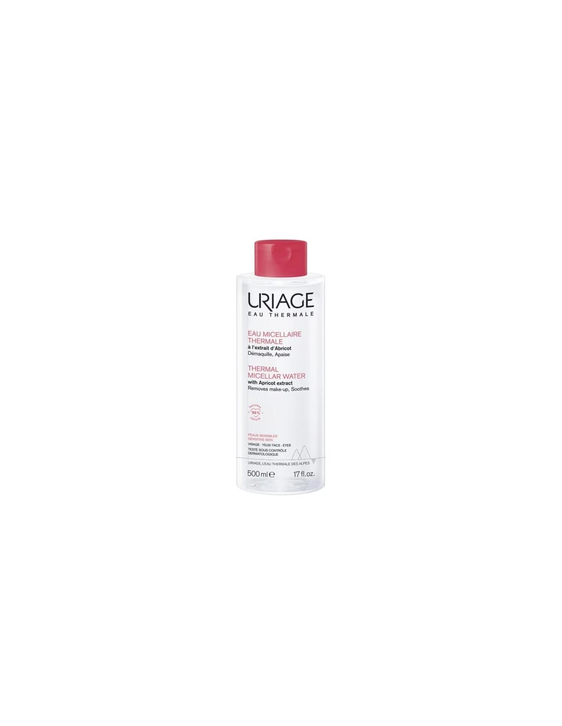 URIAGE AGUA MICELAR TERMAL PIEL SENSIBLE 500 ML 3 URIAGE AGUA MICELAR TERMAL PIEL SENSIBLE 500 ML