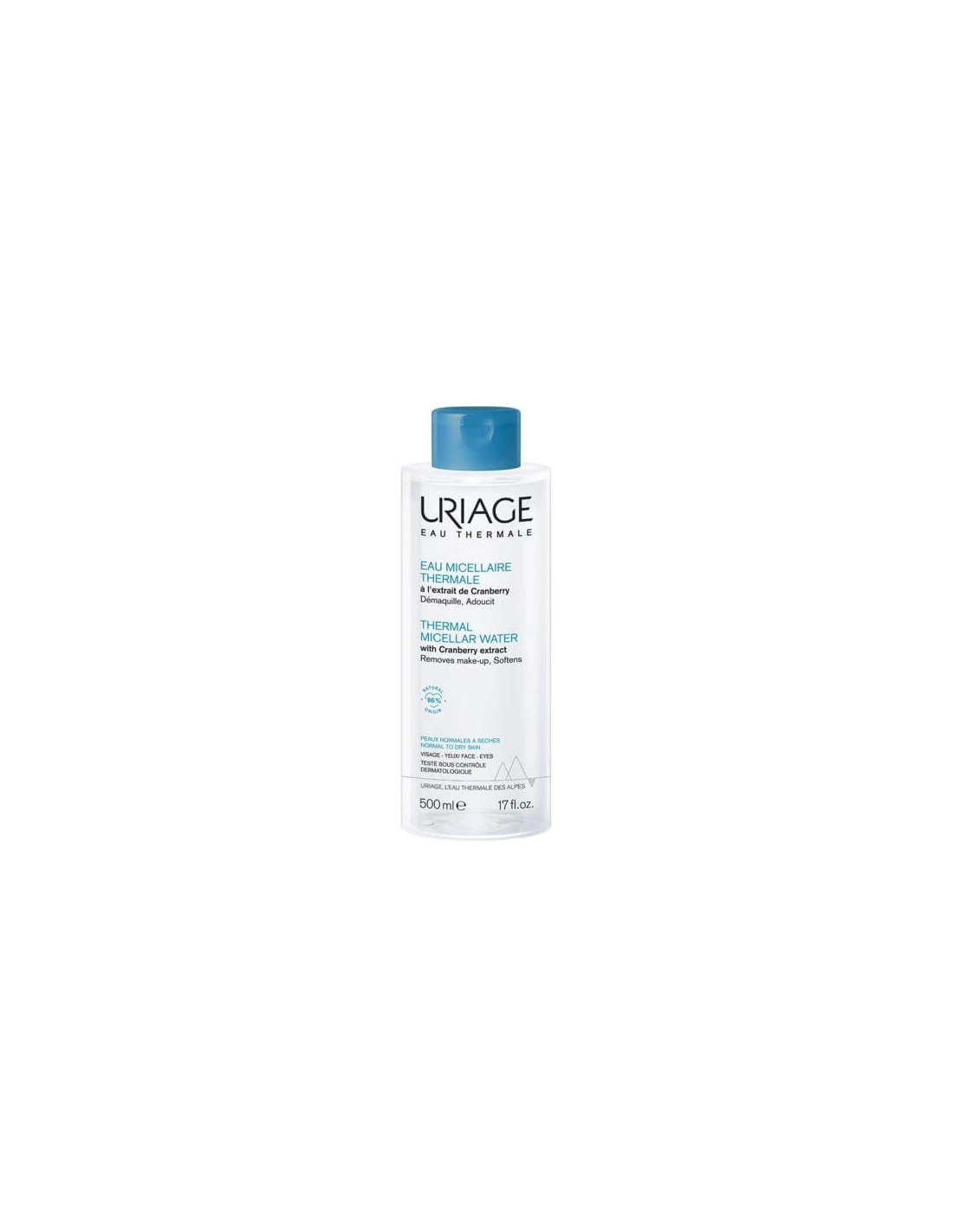 URIAGE AGUA MICELAR TERMAL PIEL NORMAL A SECA 500 ML 3 URIAGE AGUA MICELAR TERMAL PIEL NORMAL A SECA 500 ML