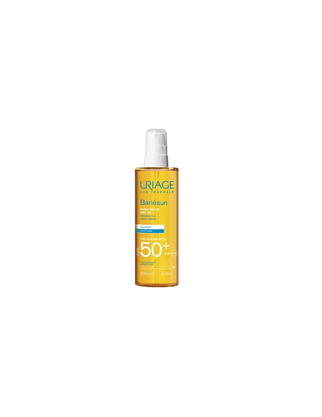 URIAGE BARIESUN ACEITE SECO SPF 50+ 200ML 3 URIAGE BARIESUN ACEITE SECO SPF 50+ 200ML