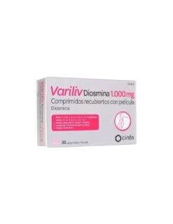 VARILIV DIOSMINA FORTE 1000 Mg 30 COMPRIMIDOS RECUBIERTOS