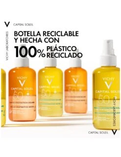 VICHY CAPITAL SOLEIL AGUA DE PROTECCION SOLAR HIDRATANTE SPF50 200ML -Suavinex Ventas vichy capital soleil agua de proteccion solar hidratante spf50 200ml 3
