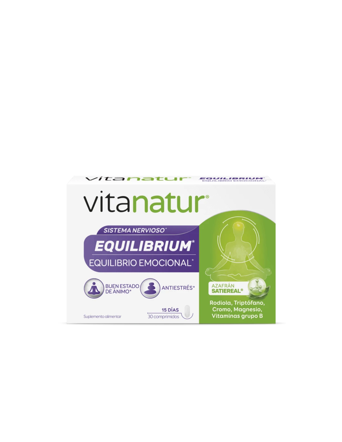 VITANATUR EQUILIBRIUM EQUILIBRIO EMOCIONAL 60 COMPRIMIDOS 3 VITANATUR EQUILIBRIUM EQUILIBRIO EMOCIONAL 60 COMPRIMIDOS