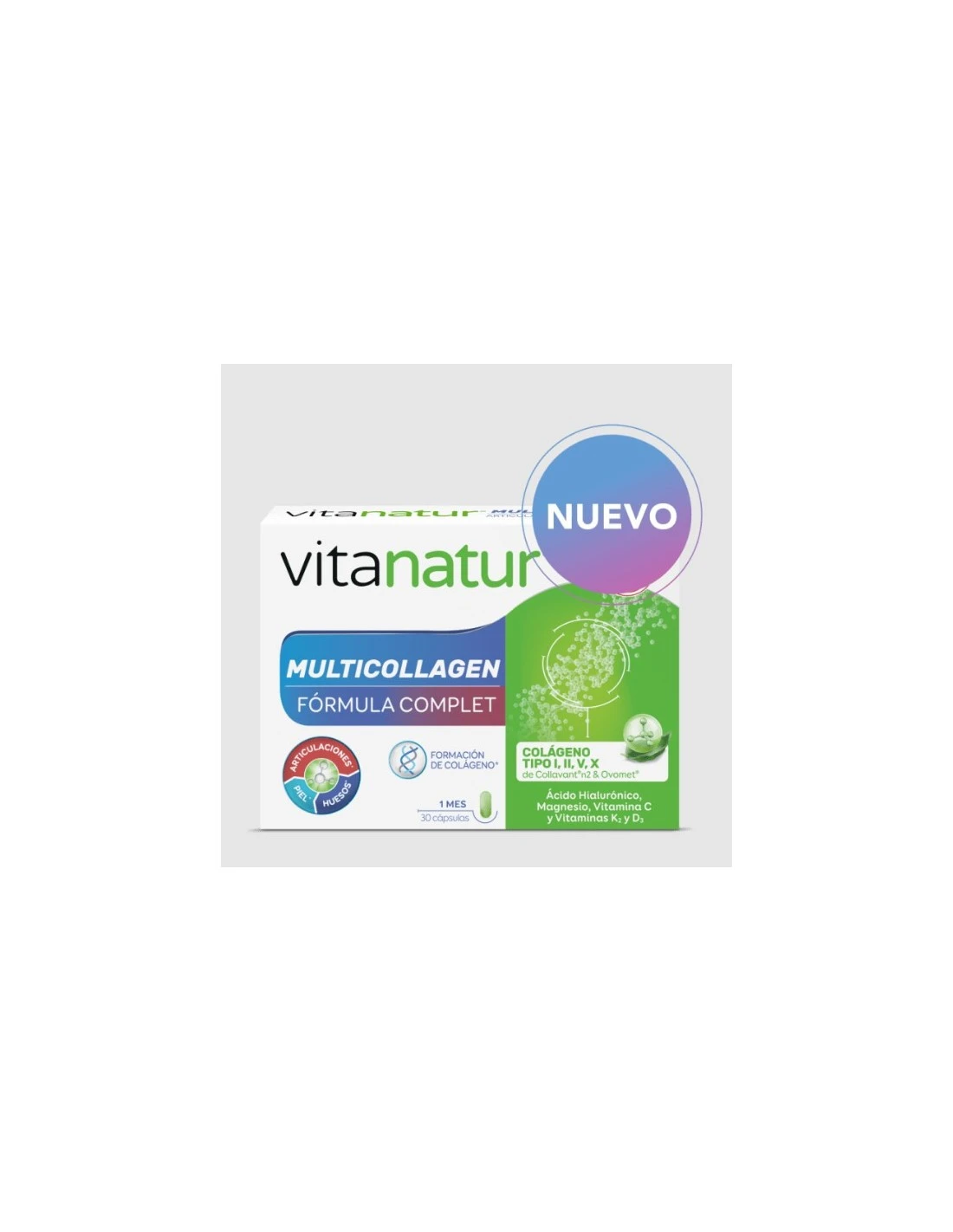 VITANATUR MULTICOLLAGEN 30 CAPSULAS 3 VITANATUR MULTICOLLAGEN 30 CAPSULAS