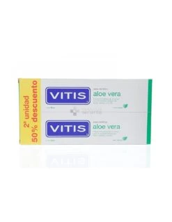 VITIS PASTA DIENTES ALOE VERA DUPLO 2X150ML