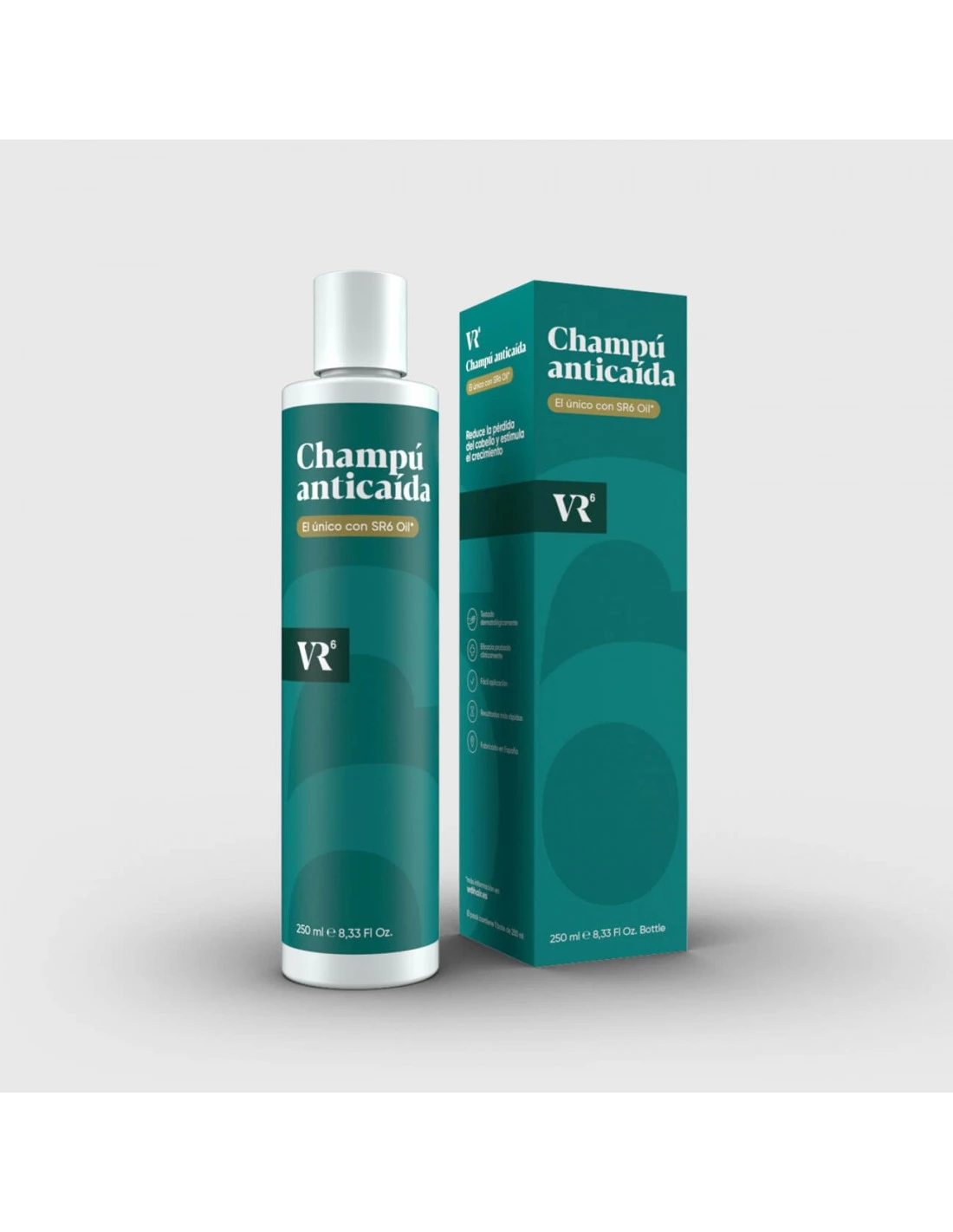 VR6 CHAMPU ANTICAIDA 250 ML 3 VR6 CHAMPU ANTICAIDA 250 ML