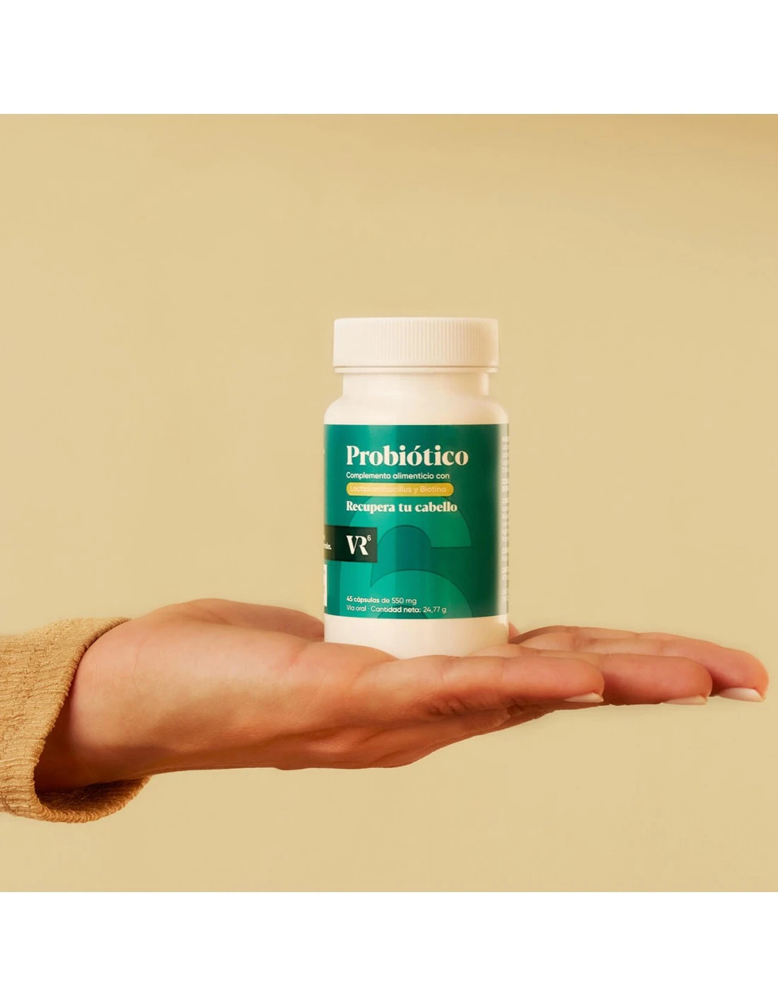 VR6 PROBIOTICO ANTICAIDA CAPILAR 45 CAPSULAS 4 VR6 PROBIOTICO ANTICAIDA CAPILAR 45 CAPSULAS - Imagen 2