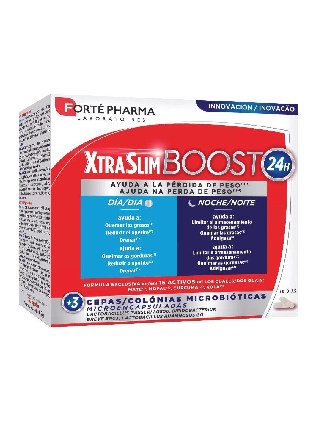 XTRASLIM BOOST 24H AYUDA PERDIDA PESO 120 CAPSULAS 3 XTRASLIM BOOST 24H AYUDA PERDIDA PESO 120 CAPSULAS